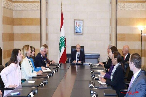  تحلیل ایران -اصرار نواف سلام بر خلع سلاح مقاومت در دیدار هیئت آمریکایی