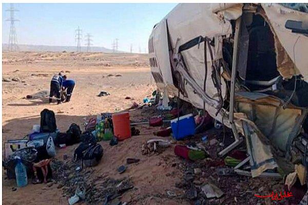  تحلیل ایران -۱۴ نفر در تصادف در مرکز نامیبیا کشته شدند