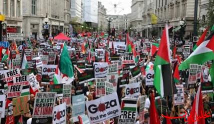  تحلیل ایران -بازداشت ۴۰۰ نفر در تظاهرات لندن به دلیل حمایت از فلسطین