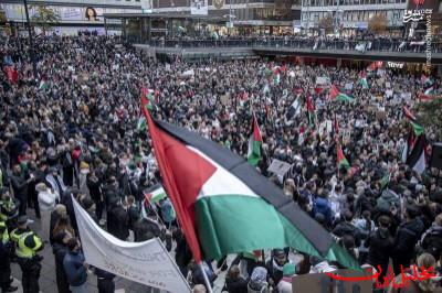  تحلیل ایران -تظاهرات گسترده بلژیکی‌ها در حمایت از غزه