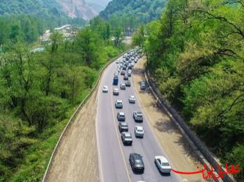  تحلیل ایران -ترافیک سنگین در جاده چالوس و هراز