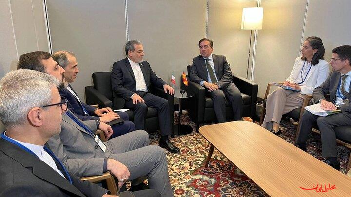  تحلیل ایران -دیدار وزرای امور خارجه اسپانیا و ایران