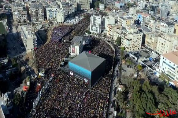  تحلیل ایران -برگزاری باشکوه مراسم سالگرد شهادت سید حسن نصرالله