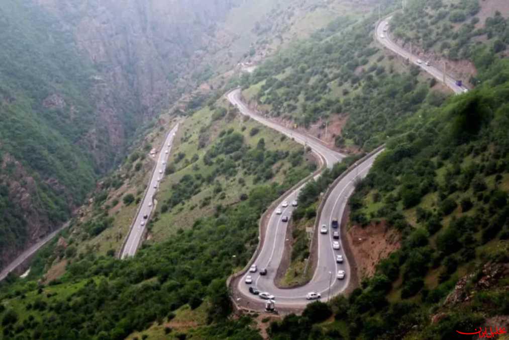  تحلیل ایران -جاده چالوس یکطرفه شد؛ ترافیک پرحجم در راه‌ها