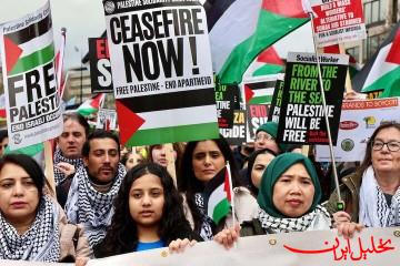  تحلیل ایران -بازداشت ۵۰۰ معترض حامی فلسطین در انگلیس
