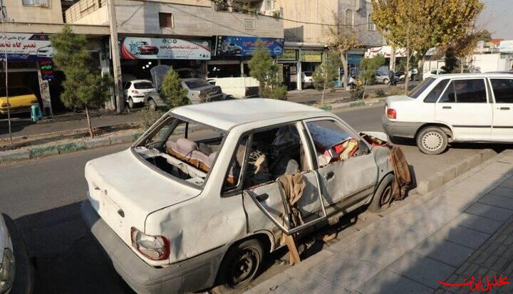  تحلیل ایران -جمع‌آوری خودروهای رهاشده در معابر پایتخت آغاز شد