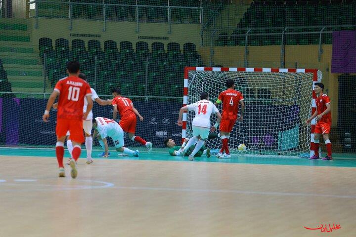  تحلیل ایران -تساوی فوتسال ایران و افغانستان
