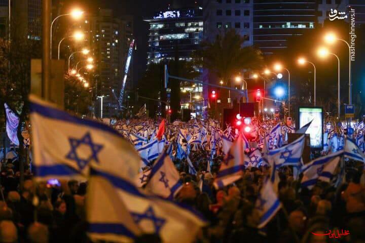  تحلیل ایران -تظاهرات گسترده علیه نتانیاهو در سرزمین‌های اشغالی