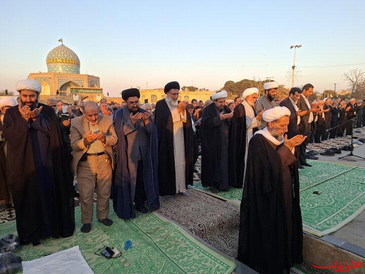  تحلیل ایران -اقامه نماز باران در قزوین