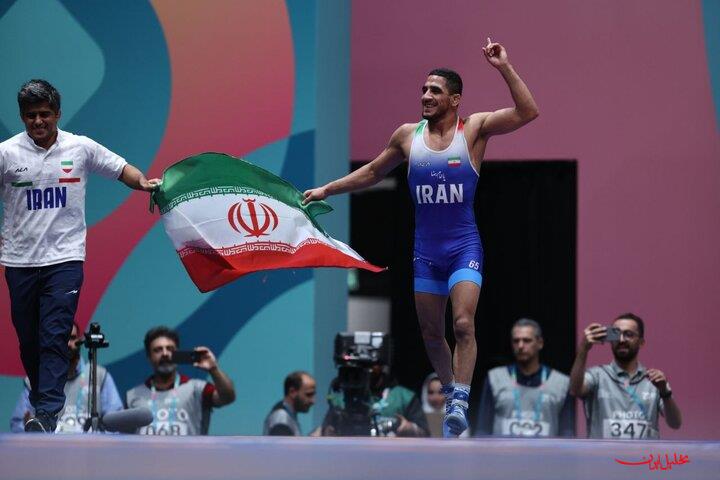 رحمان عموزاد در کشتی آزاد صاحب مدال طلا شد