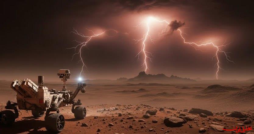  تحلیل ایران -ثبت اولین نشانه‌های رعد و برق در آسمان مریخ