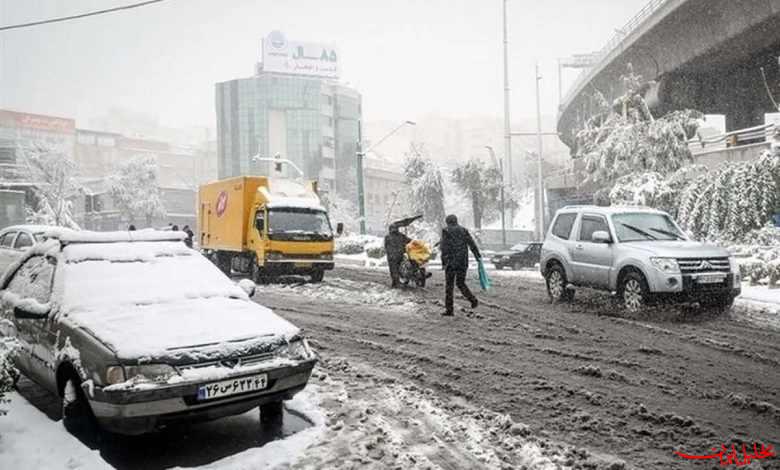  تحلیل ایران -هشدار نارنجی بارش برف و باران در ۷ استان