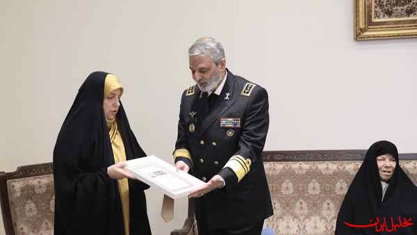  تحلیل ایران -اعطای درجه سپهبدی شهید محمد باقری به خانواده ایشان