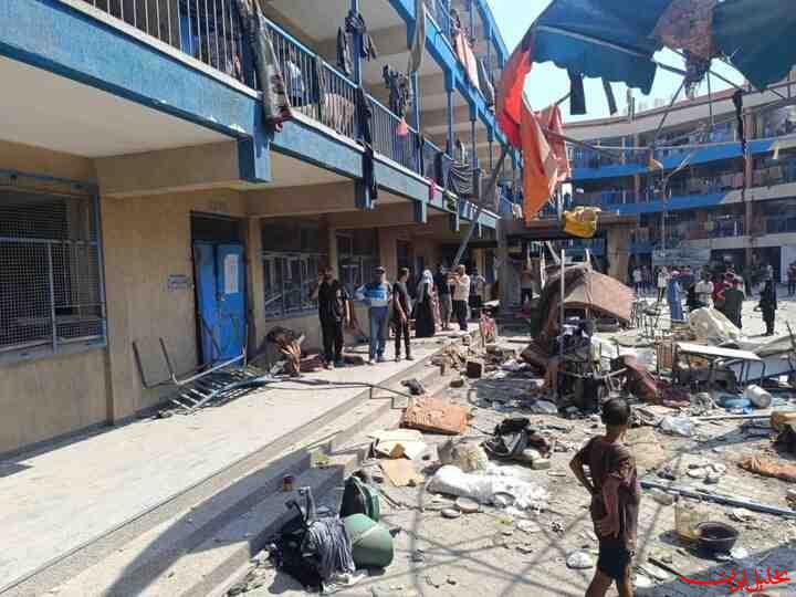 واکنش حماس به حمله وحشیانه صهیونیست‌ها به مدرسه آوارگان در شهر غزه