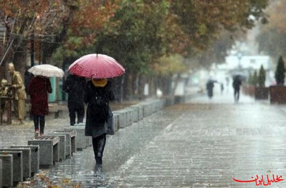  تحلیل ایران -ورود سامانه بارشی جدید به کشور از روز شنبه