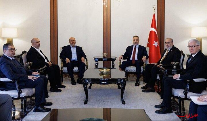  تحلیل ایران -دیدار وزیر خارجه ترکیه با هیئت ارشد حماس