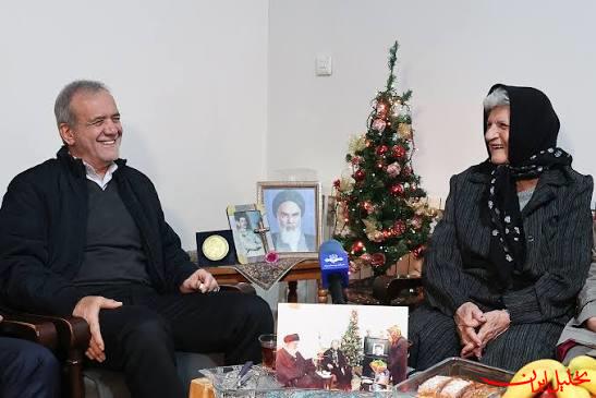  تحلیل ایران -دیدار رئیس جمهور اسلامی ایران با خانواده شهید مسیحی