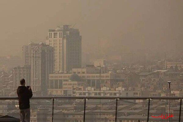  تحلیل ایران -هوای تهران در وضعیت نارنجی و آلوده است