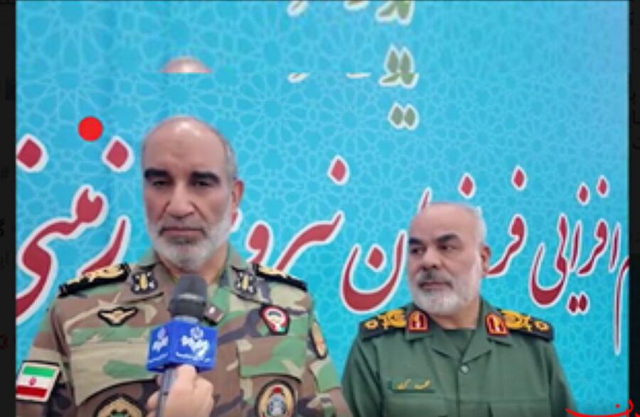  تحلیل ایران -تاکید فرماندهان نیروی زمینی ارتش و سپاه بر وحدت نیروهای مسلح 