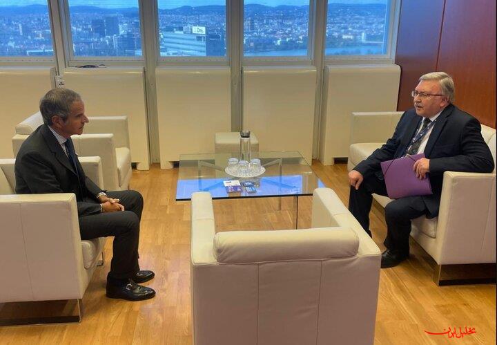  تحلیل ایران -رایزنی اولیانوف و گروسی درباره ایران