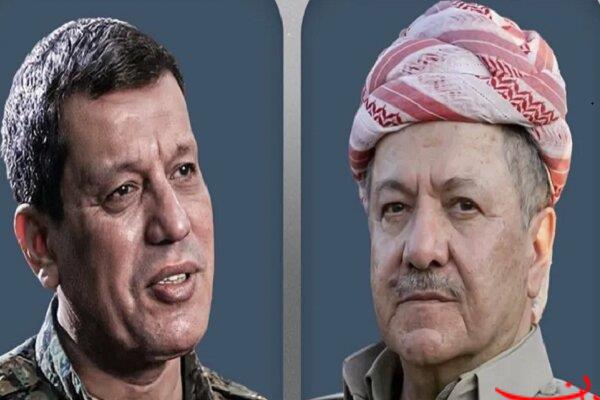  تحلیل ایران -رایزنی بارزانی با فرمانده شبه نظامیان قسد