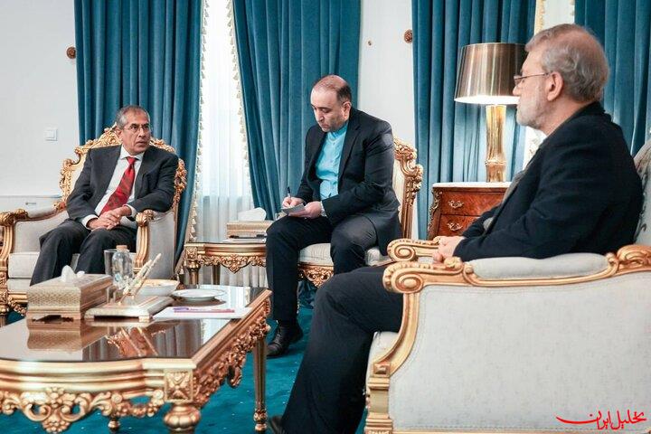  تحلیل ایران -دیدار معاون مشاور امنیت ملی هند با لاریجانی