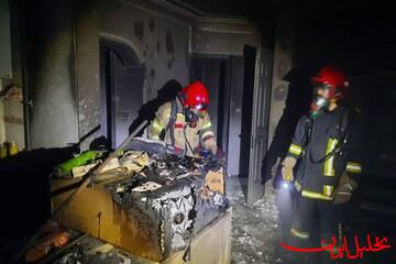  تحلیل ایران -آتش‌سوزی یک ساختمان مسکونی در مشهد با یک مصدوم