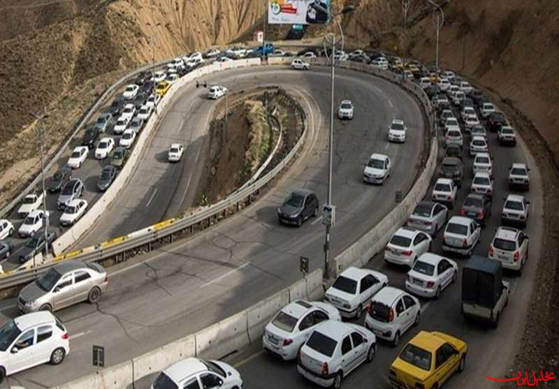  تحلیل ایران -ترافیک در محورهای هراز و کندوان پرحجم شد