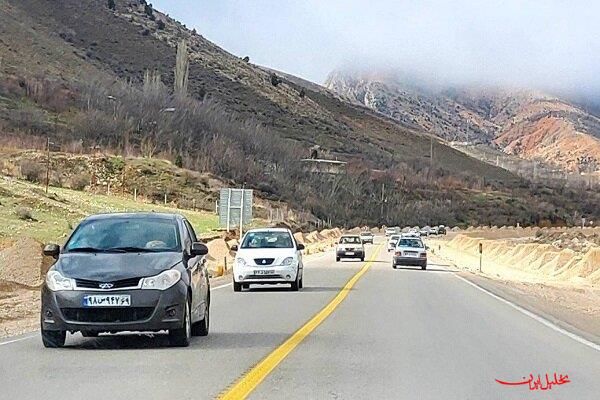  تحلیل ایران -انسداد جاده چالوس و آزادراه تهران شمال از ساعت ۱۶ امروز