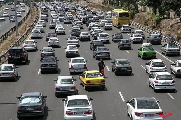  تحلیل ایران -ترافیک سنگین در آزادراه‌های منتهی به تهران