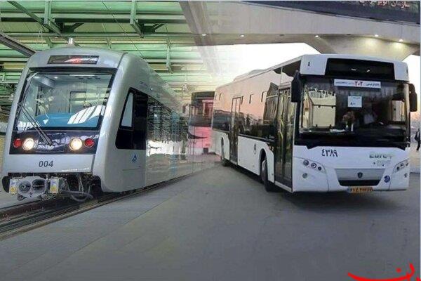  تحلیل ایران -خدمات رایگان مترو و اتوبوسرانی تا ۲۷ اردیبهشت‌ تمدید شد
