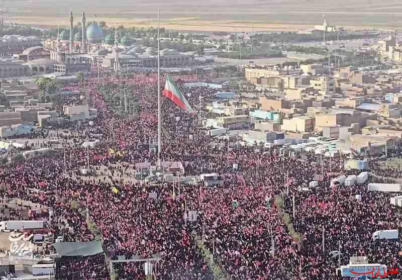 آغاز تشییع امام شهید از مسجد مقدس جمکران