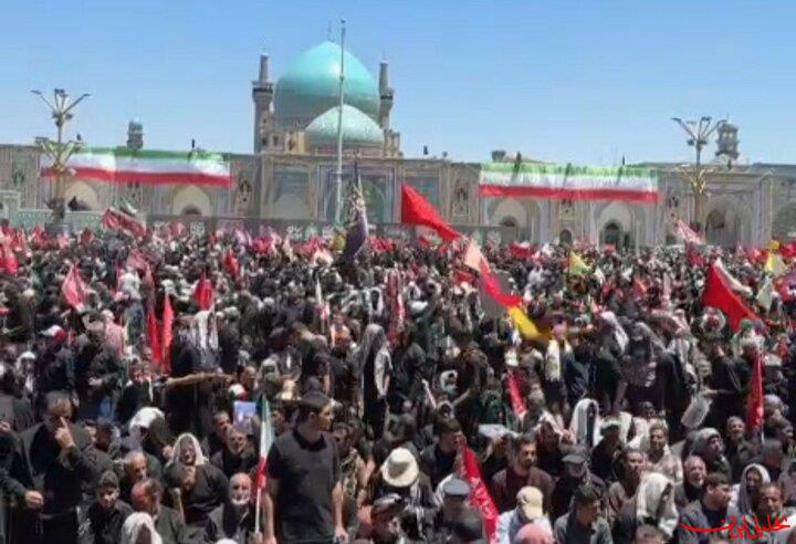  تحلیل ایران -حرم رضوی آماده استقبال از رهبر شهید