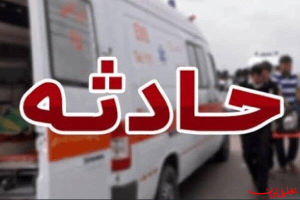  تحلیل ایران -یک مصدوم به دنبال واژگونی تانکر حامل سوخت در یزد