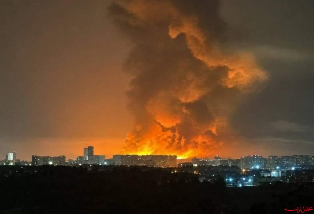 حمله مسکو به تأسیسات نظامی اوکراین