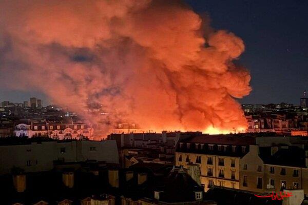  تحلیل ایران -بازار تاریخی پاریس در آتش سوخت